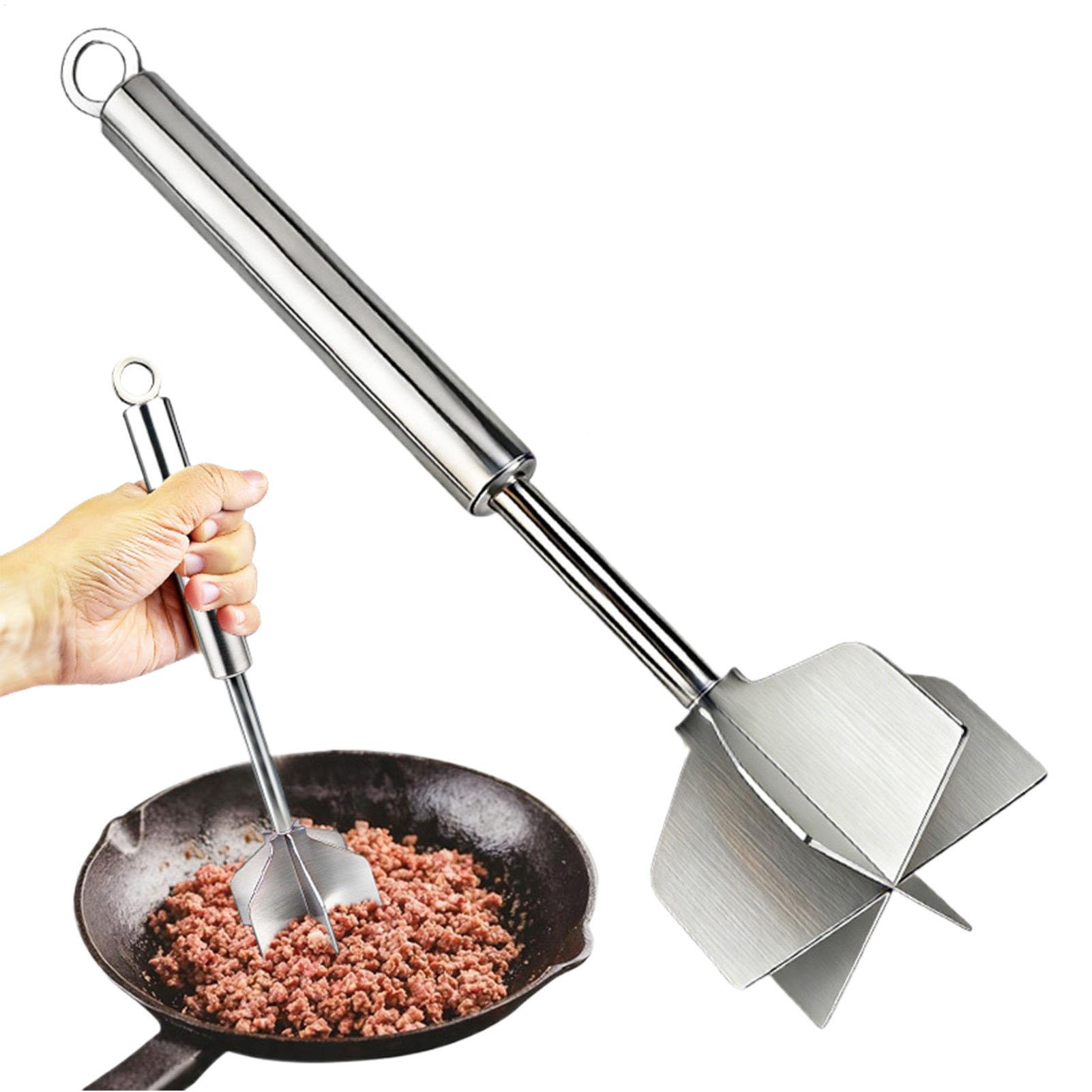 Meal Prep With Ground Beef - Moedor de Carne em Aço Inoxidável