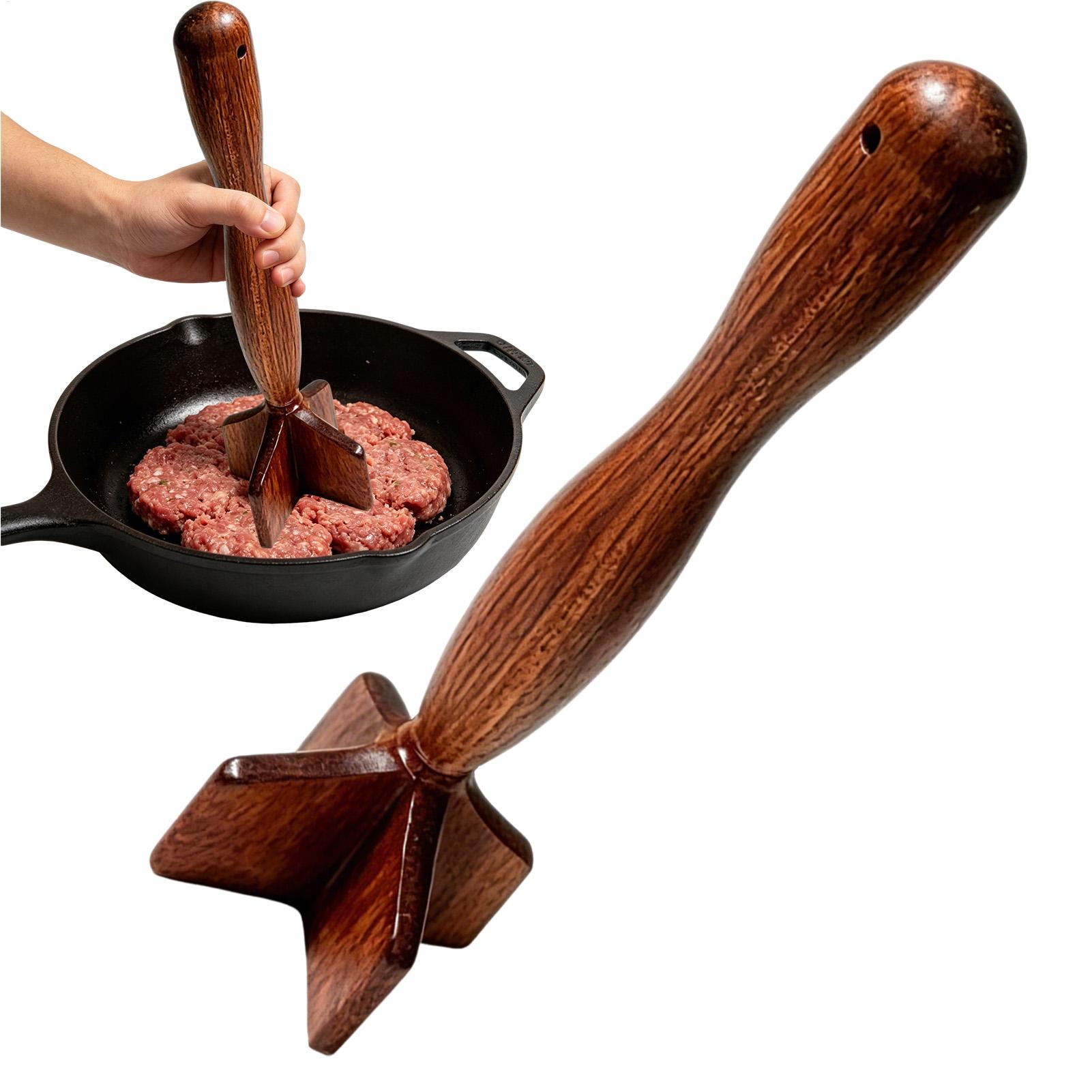 Meal Prep With Ground Beef - Moedor de Carne de Madeira, Amassador