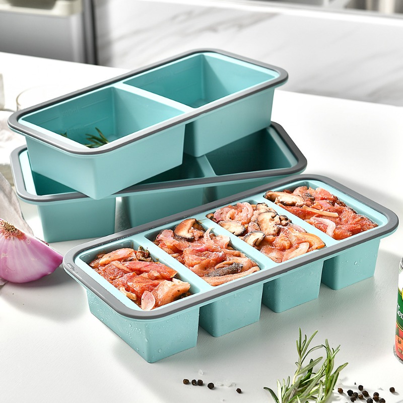 Formas Grandes de Silicone par - Meal Prep Template avaliação e preço