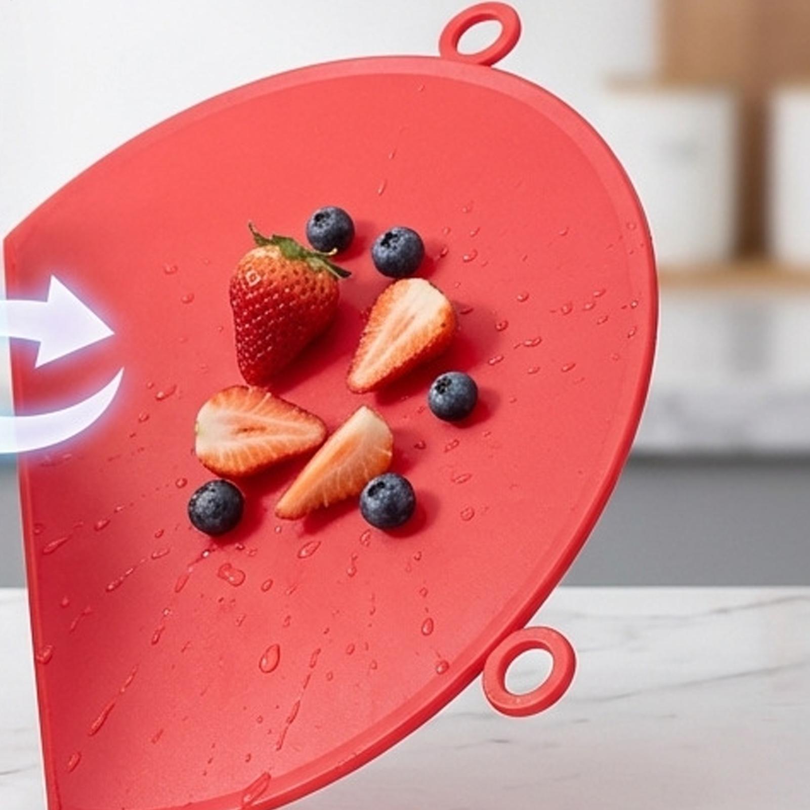 Tábua de Corte de Silicone com - Food Prep Mat avaliação e preço
